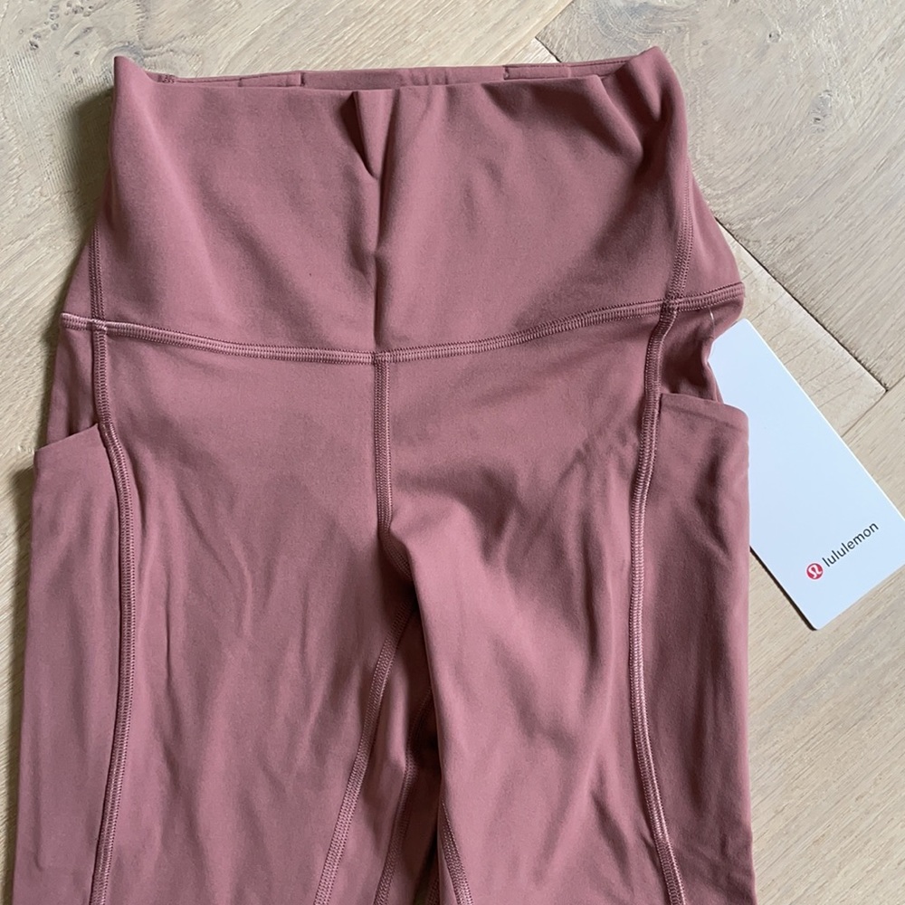 NWT Lululemon Align Pockets 25” Spiced Chai. Sz 4. - Picture 3 of 7